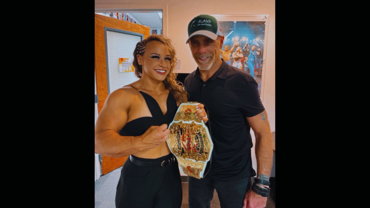 Jordynne Grace and Shawn Michaels Unite After Surprising WWE NXT Appearance