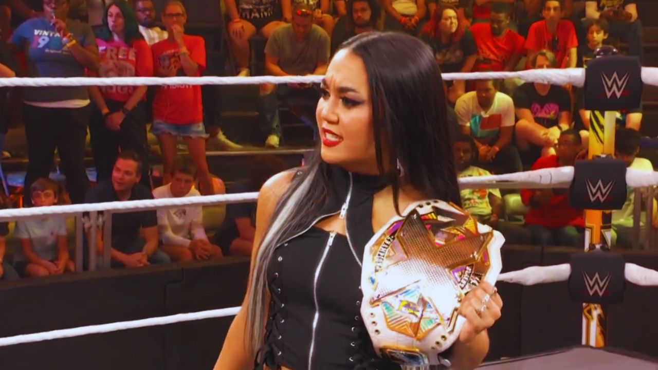 Roxanne Perez Reacts to Jordynne Grace NXT Battleground Challenge
