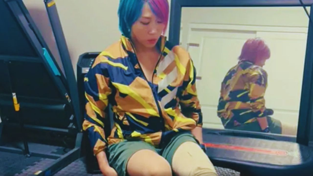 Asuka's Tough Road to Recovery After Knee Surgery
