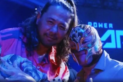 WWE Stars Mysterio and Nakamura Attend Power Slap 8