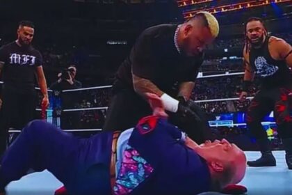 Solo Sikoa and The Bloodline's Brutal Attack on Paul Heyman at WWE SmackDown