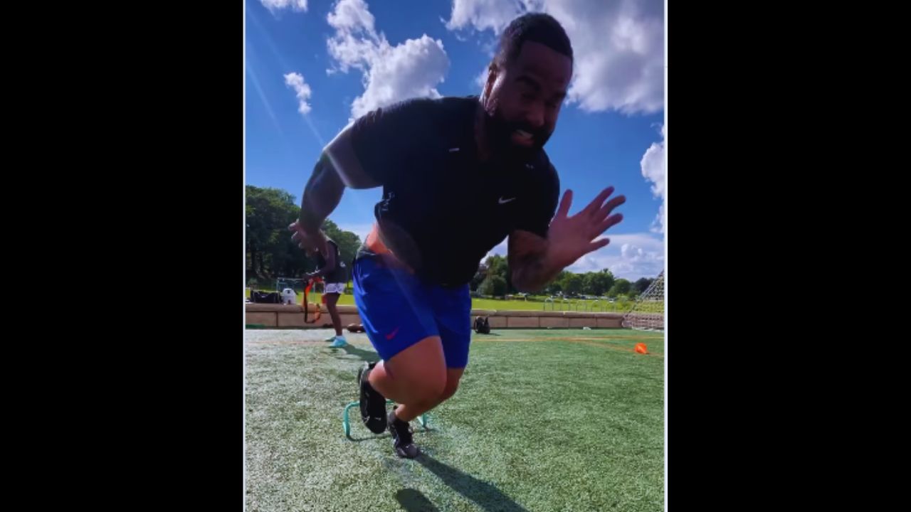 From WWE to NFL: Gable Steveson's Explosive Training with Buffalo Bills