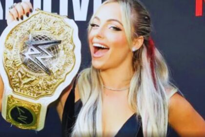 Liv Morgan Shows Off WWE Women’s World Title at Netflix's 'Receiver' Premiere