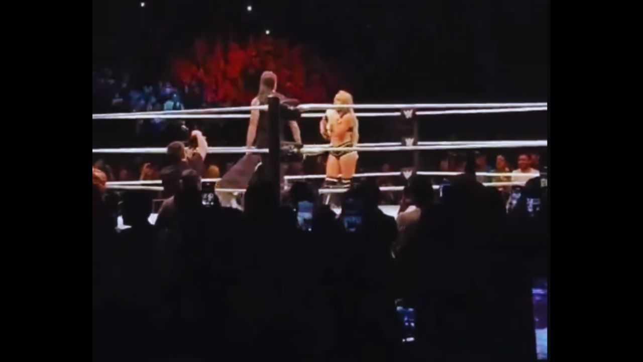 Liv Morgan Calls Dominik Mysterio 'Papi' at WWE Live Event