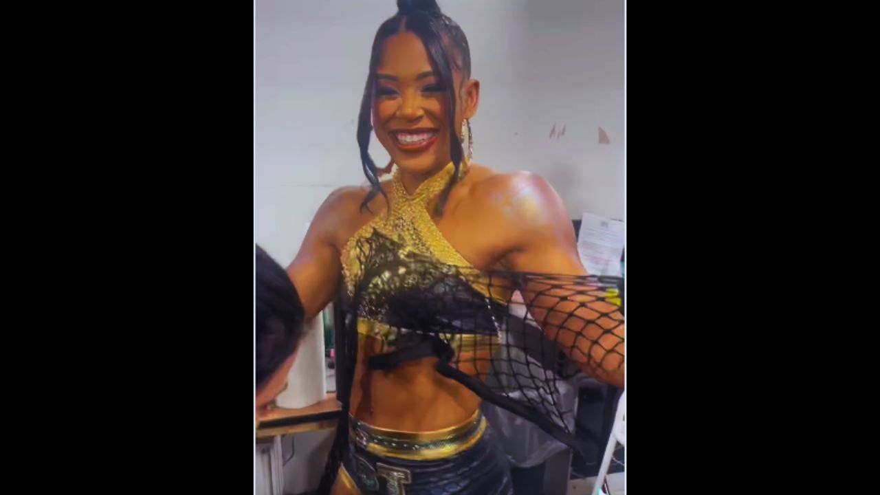 Bianca Belair Reveals WWE Makeup Team's Artistry on Her Ring Gear