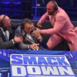 triple h michael Cole wwe samckdown