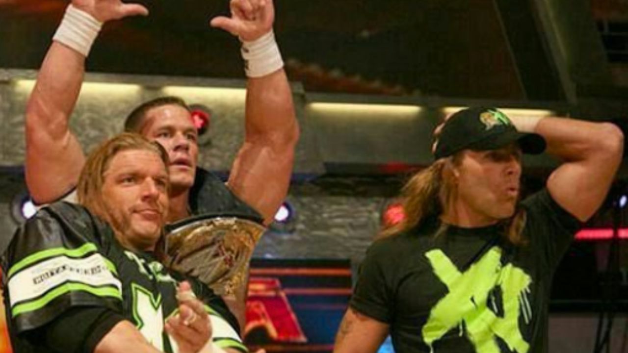 triple h John Cena Shawn michaels